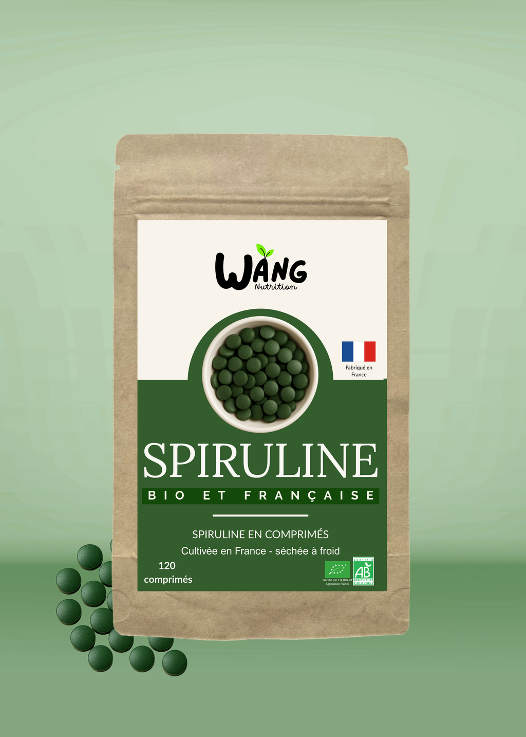 Spiruline Bio Comprimés Française